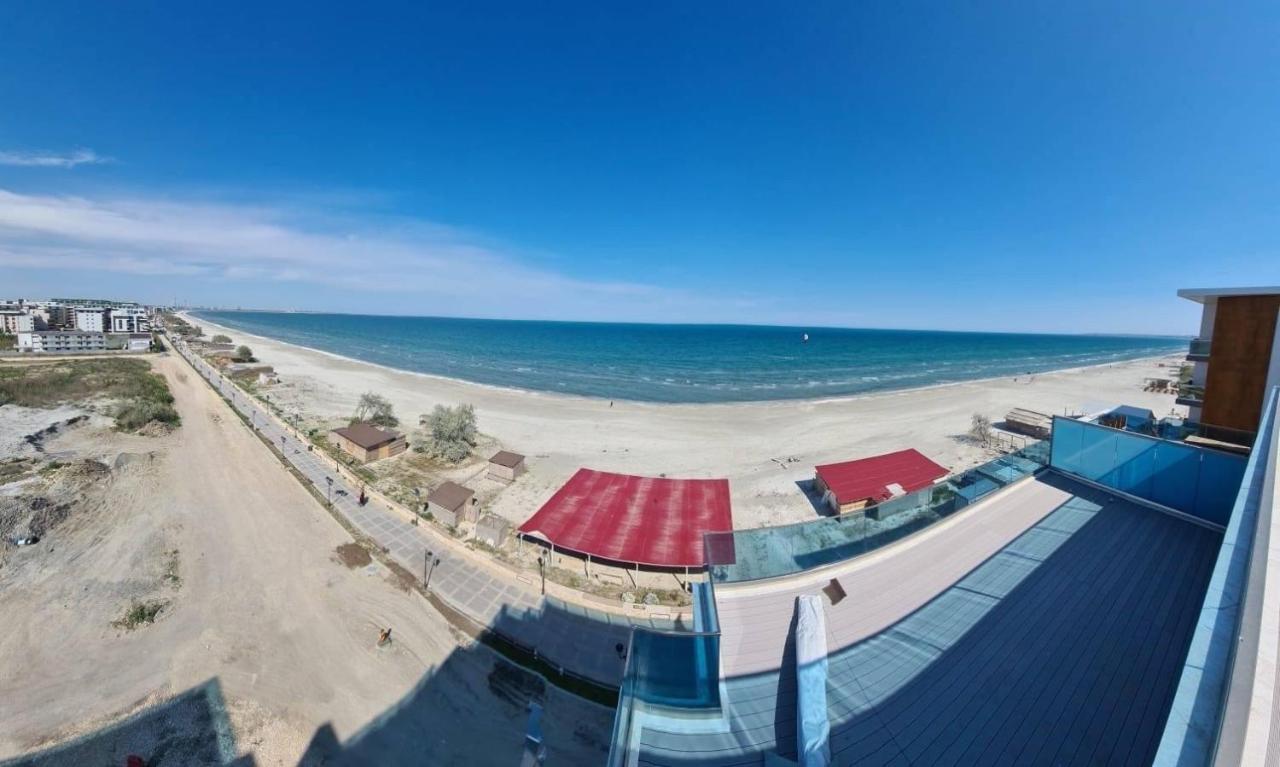 Wave 2 Mamaia Prima Linie Vedere La Mare 120Mp Năvodari Eksteriør billede