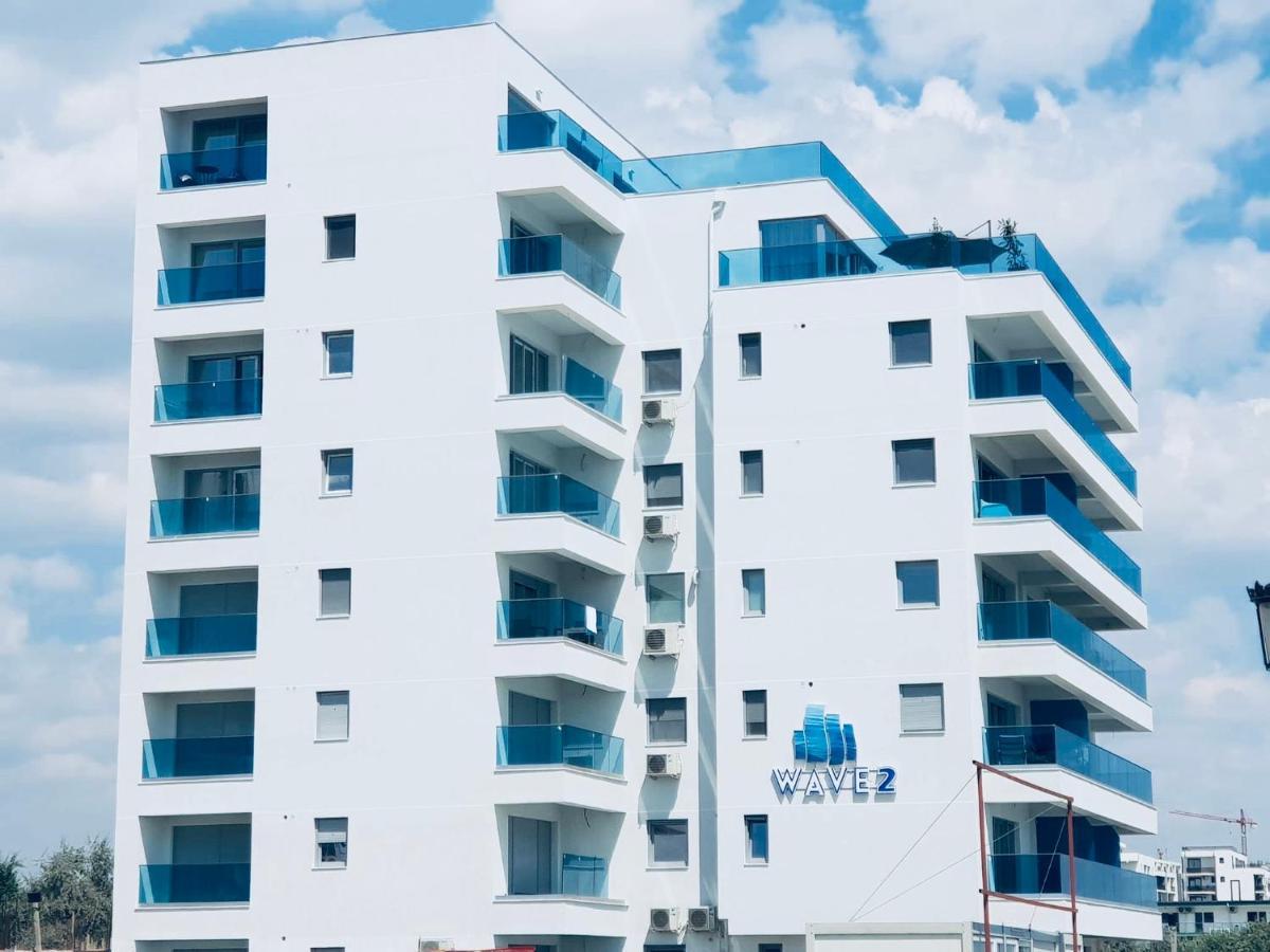 Wave 2 Mamaia Prima Linie Vedere La Mare 120Mp Năvodari Eksteriør billede