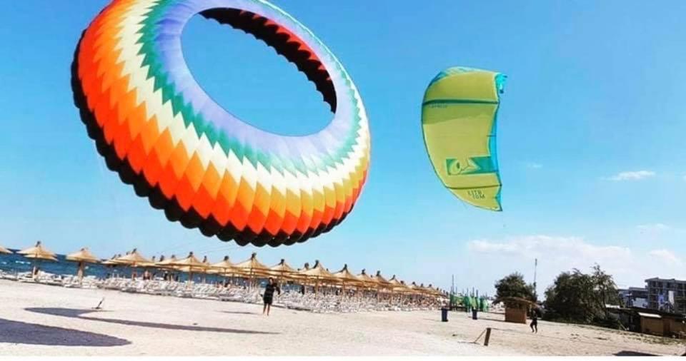 Wave 2 Mamaia Prima Linie Vedere La Mare 120Mp Năvodari Eksteriør billede